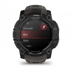 Garmin Instinct 3 AMOLED- 50mm, Black Bezel with Charcoal Band